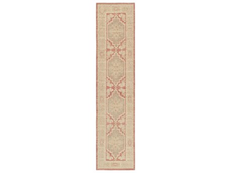Pasargad Home Oushak Bordered Runner Area Rug