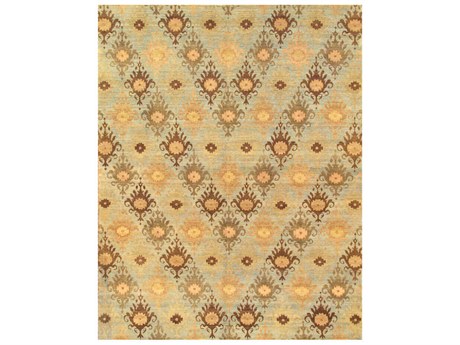 Pasargad Home Ikat Chevron Area Rug