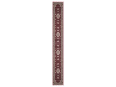 Pasargad Home Baku Bordered Runner Area Rug