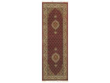 Pasargad Home Baku Bordered Runner Area Rug