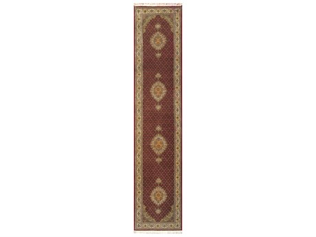 Pasargad Home Baku Bordered Runner Area Rug