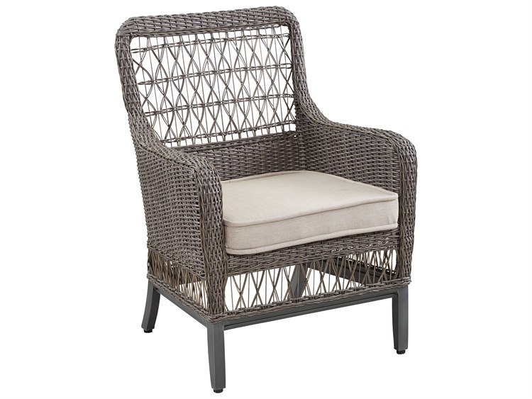 Paula Deen Outdoor Dogwood Wicker Stacking Dining Arm Chair 17003834