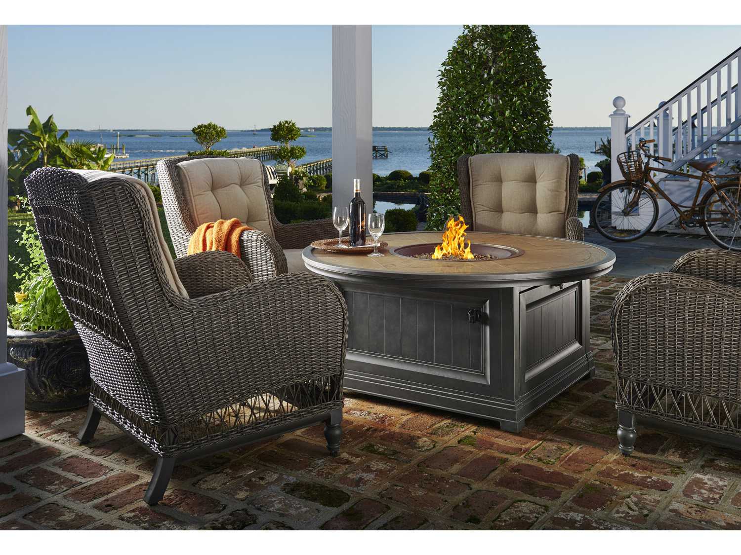 Paula Deen Outdoor Dogwood Wicker Lounge Chair 17003858 View