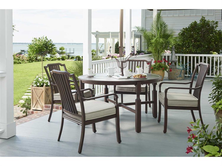 Paula Deen Outdoor River House Aluminum Dining Set Riverhouseset2