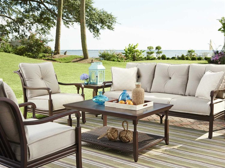 Paula Deen Outdoor River House Aluminum Lounge Set Riverhouseset3