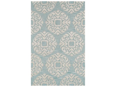 Pasargad Home Transitional Damask Area Rug