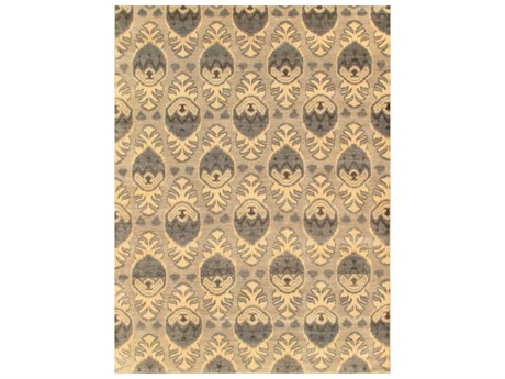 Pasargad Home Ikat Floral Area Rug
