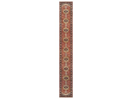 Pasargad Home Serapi Bordered Runner Area Rug