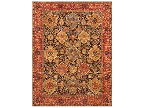 Pasargad Home Azerbaijan Bordered Area Rug