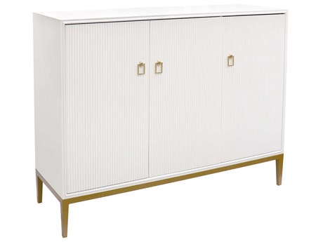 Pasargad Home Pearl Victoria 47" Ivory Bronze Sideboard