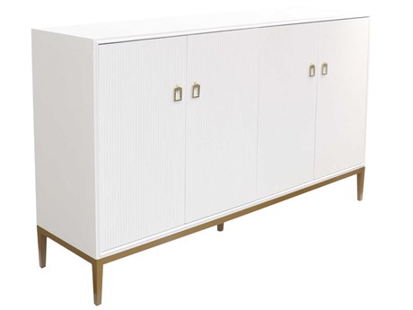 Pasargad Home Pearl Victoria 63" Ivory Bronze Sideboard