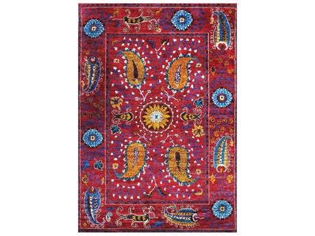 Pasargad Home Azerbaijan Bordered Area Rug