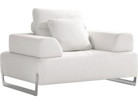 Pasargad Home Positano Ravenna White Accent Chair