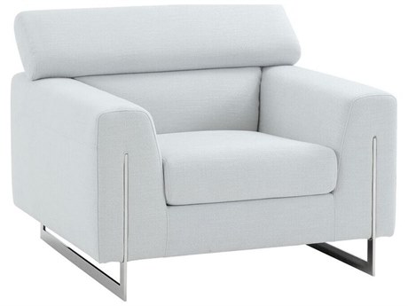 Pasargad Home Noho Serena Silver Accent Chair