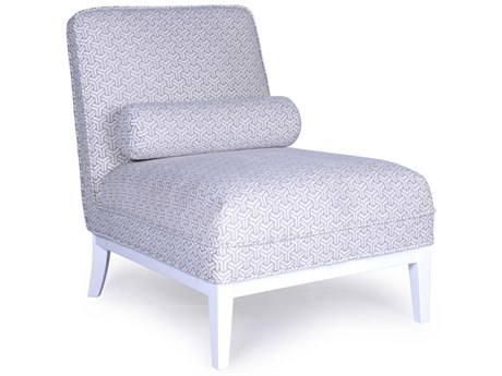 Pasargad Home Firenze Silver Accent Chair