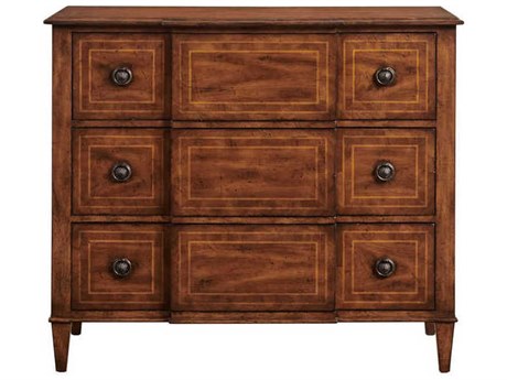 Port Eliot 3-Drawers Brown Dresser