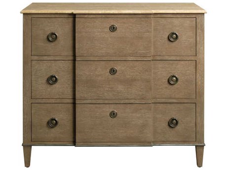 Port Eliot 3-Drawers Beige Dresser