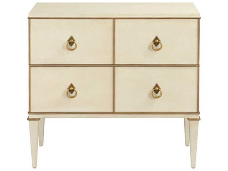 Port Eliot White Nightstand