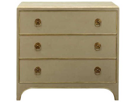 Port Eliot 3-Drawers Beige Dresser