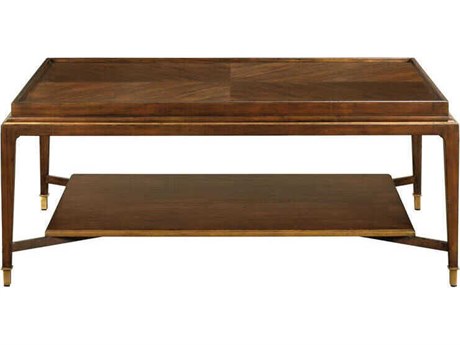 Port Eliot Rectangular Wood French Walnut Coffee Table