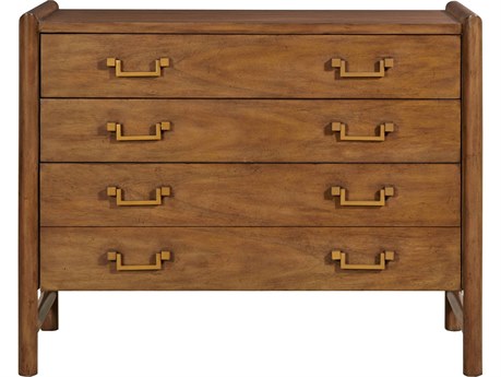 Port Eliot Eurasian Artisan Brown Accent Chest