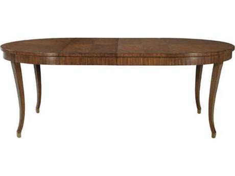 Port Eliot Oval Wood Mahogany Dining Table