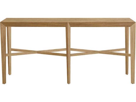 Port Eliot Rectangular Wood Bleach Console Table