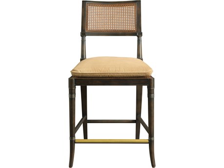 Port Eliot Regency Antique Black Counter Stool