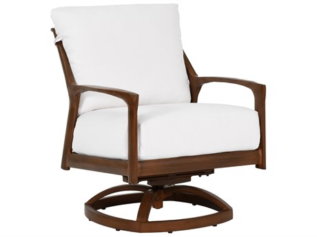 Castelle Berkeley Deep Seating Aluminum Swivel Rocker Lounge Chair
