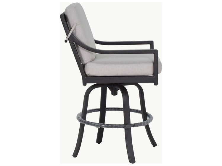 Castelle Saxton Patio Bar Stool Aluminum 3
