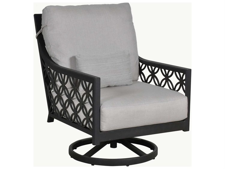 Castelle Saxton Deep Seating High Back Swivel Rocker Lounge Chair Set Replacement Cushions