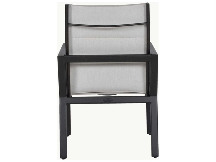 Castelle Saxton Sling Dining Chair Aluminum 2