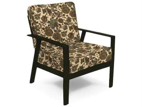 Castelle Trento Deep Seating Cushion Cast Aluminum Lounge Chair
