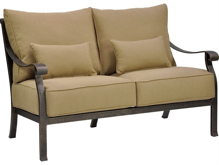 Castelle Madrid Deep Seating Cast Aluminum Lounge Set | PFMDRDSLNGSET