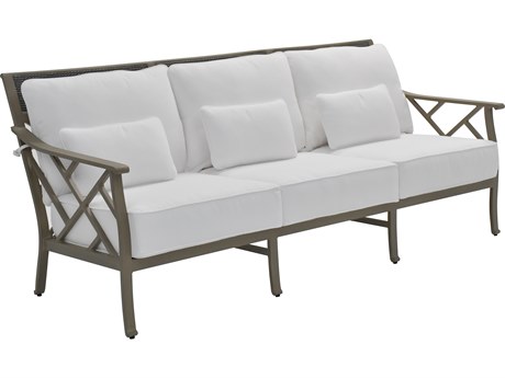 Castelle Korda Deep Seating Aluminum Sofa