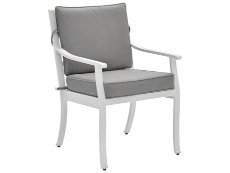 Castelle Korda Formal Aluminum Dining Arm Chair