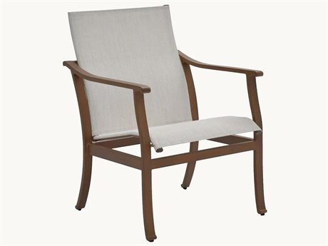 Castelle Korda Sling Aluminum Dining Arm Chair