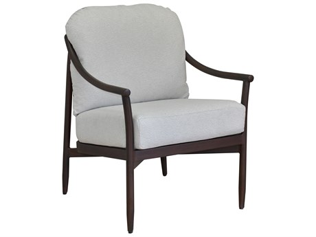 Castelle Larga Cushion Aluminum Dining Arm Chair