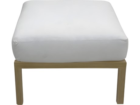 Castelle Nicoya Deep Seating Cast Aluminum Ottoman