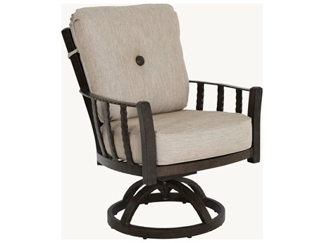 Castelle Santa Fe Cushion Dining Swivel Rocker Chair
