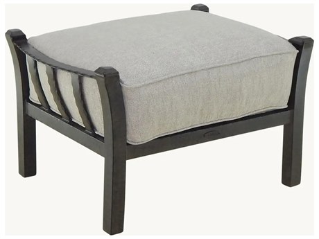 Castelle Santa Fe Deep Seating Cast Aluminum Ottoman