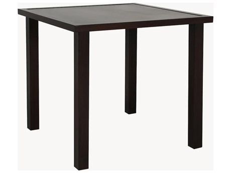 Castelle Parsons Aluminum 42'' Wide Square Bar Table