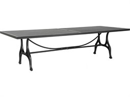 Castelle Marquis Aluminum 108''W x 42''D Rectangular Dining Table