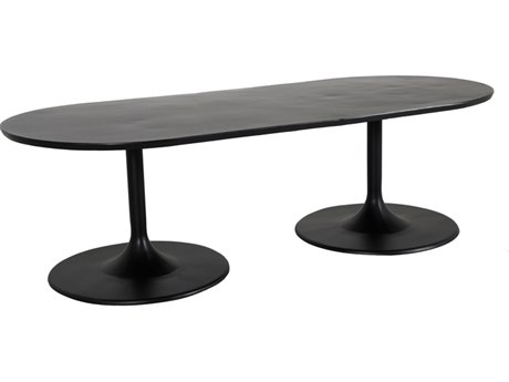 Castelle Tulips Aluminum 108'W x 42''D Oval Dining Table