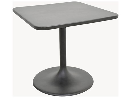 Castelle Tulips Cast Aluminum 30'' Wide Square Counter Height Table