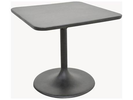 Castelle Tulips Cast Aluminum 36'' Wide Square Counter Height Table
