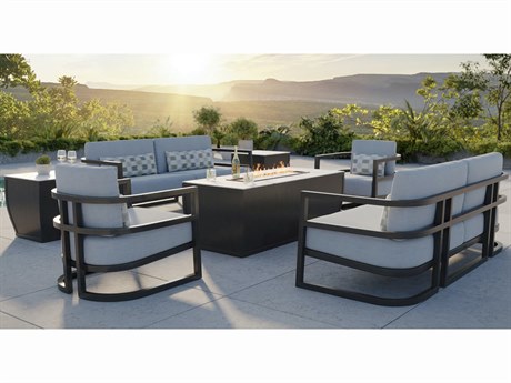Castelle Gala Aluminum Lounge Set