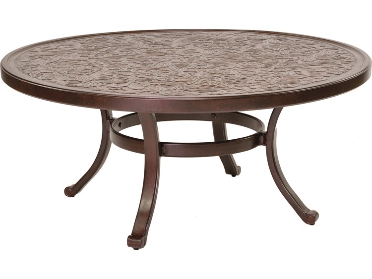 Castelle Vintage Cast Aluminum 42 44 Round Coffee Table Ready To Assemble Ncc42 - Aluminum Round Coffee Table Castelle Vintage Cast Aluminum 42 44 Round Coffee Table Ready To Assemble Ncc42 - Aluminum Round Coffee Table