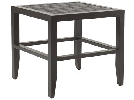 Castelle Classical Cast Aluminum 20W - 23.5W Square Side Table