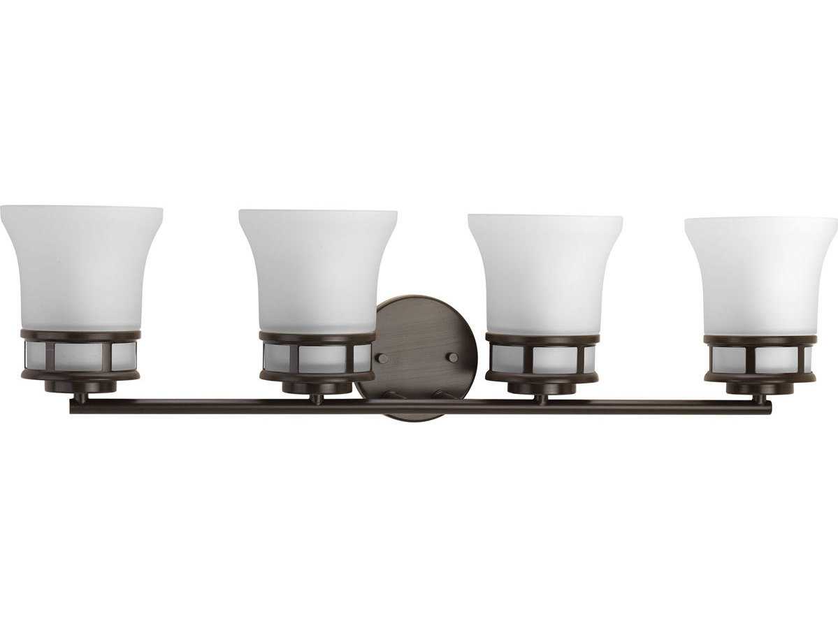 Progress Lighting Cascadia Antique Bronze Four-Light Vanity Light PGLP214920